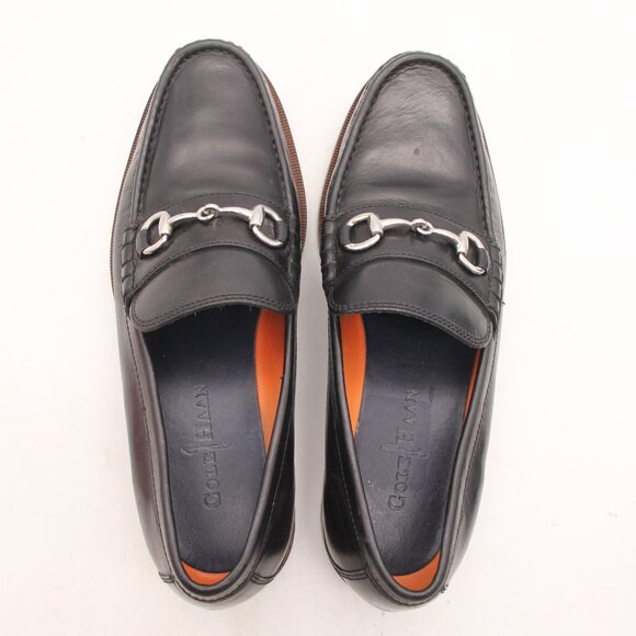 Cole Haan Horsebit Penny Loafer Men's Sz 8 M Black Leather Slip On Shoes C11619 - Picture 7 of 10